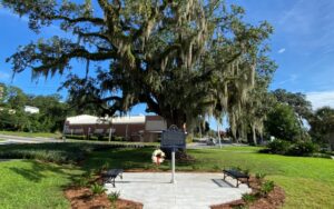 Lynching Historical Marker at Cascades Park