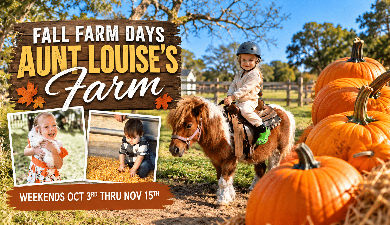 Aunt Louises Fall Farm Days