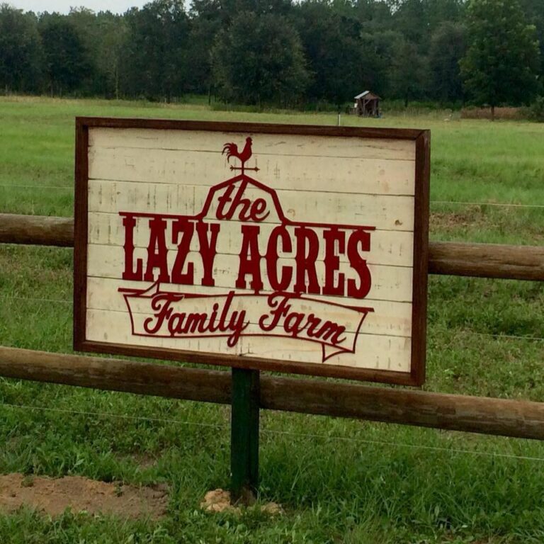 the lazy acres family farm