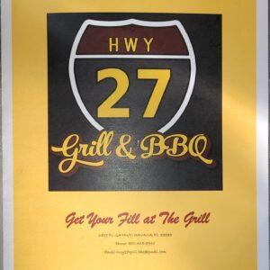 hwy 27 grill and bbq