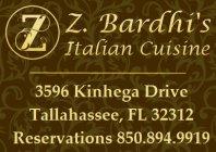 z bardhi's italian cuisine