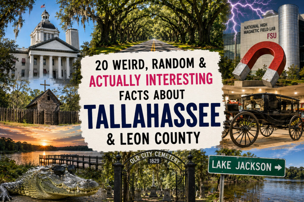 tallahassee’s weird and wonderful facts