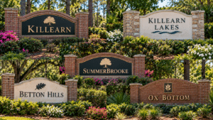 Best neighborhoods in Tallahassee including Killearn, Killearn Lakes, SummerBrooke, Betton Hills and Ox Bottom