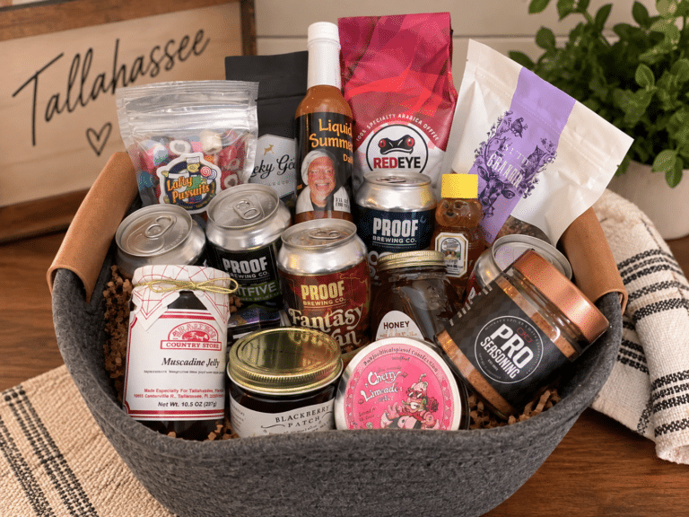 tallahassee local treats gift basket